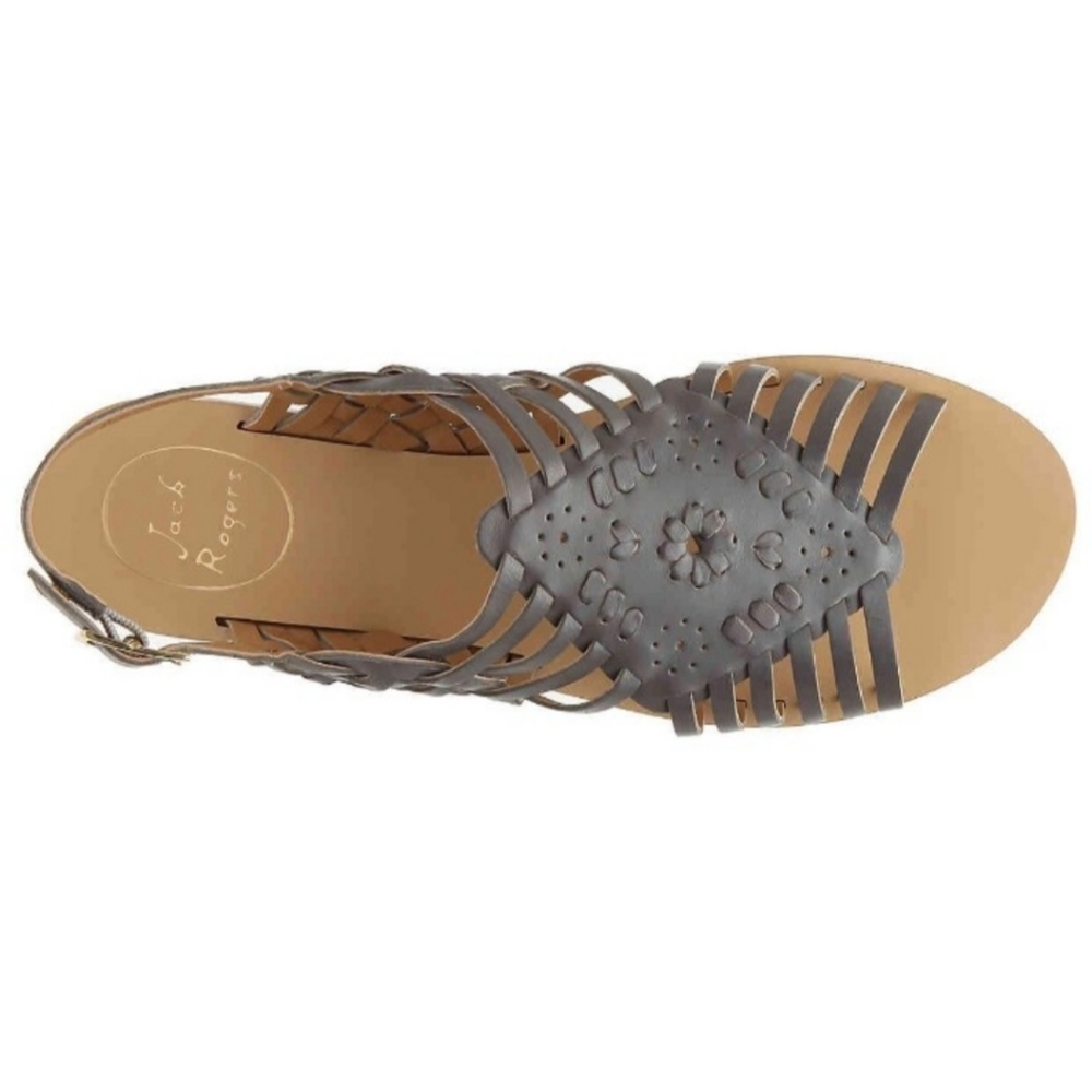 Jack Roger's Gray Flat Sandals
